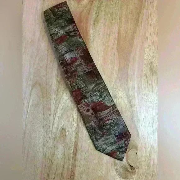 Pierre Cardin‎ Paris Pure Soie Silk Mens Tie - Picture 3 of 9